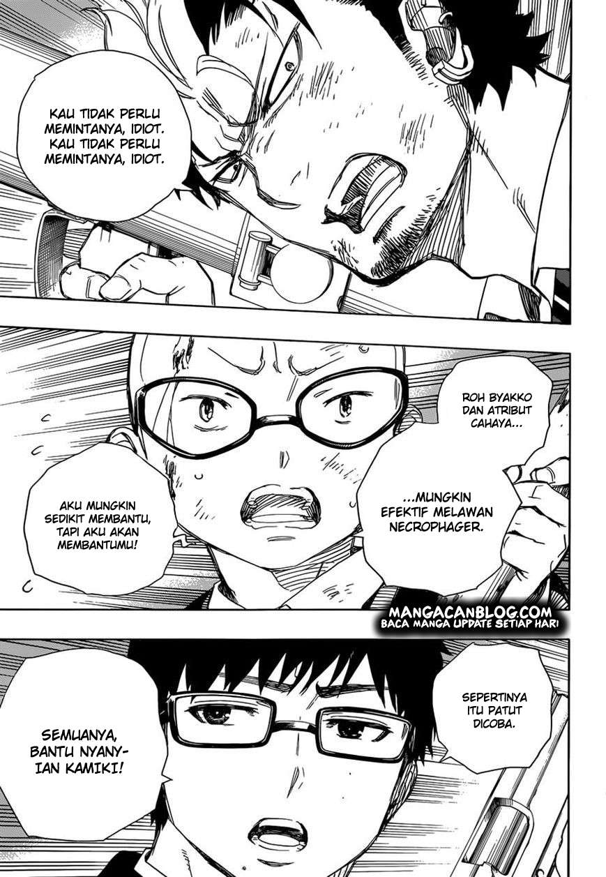 Ao no Exorcist chapter 62 halaman 22