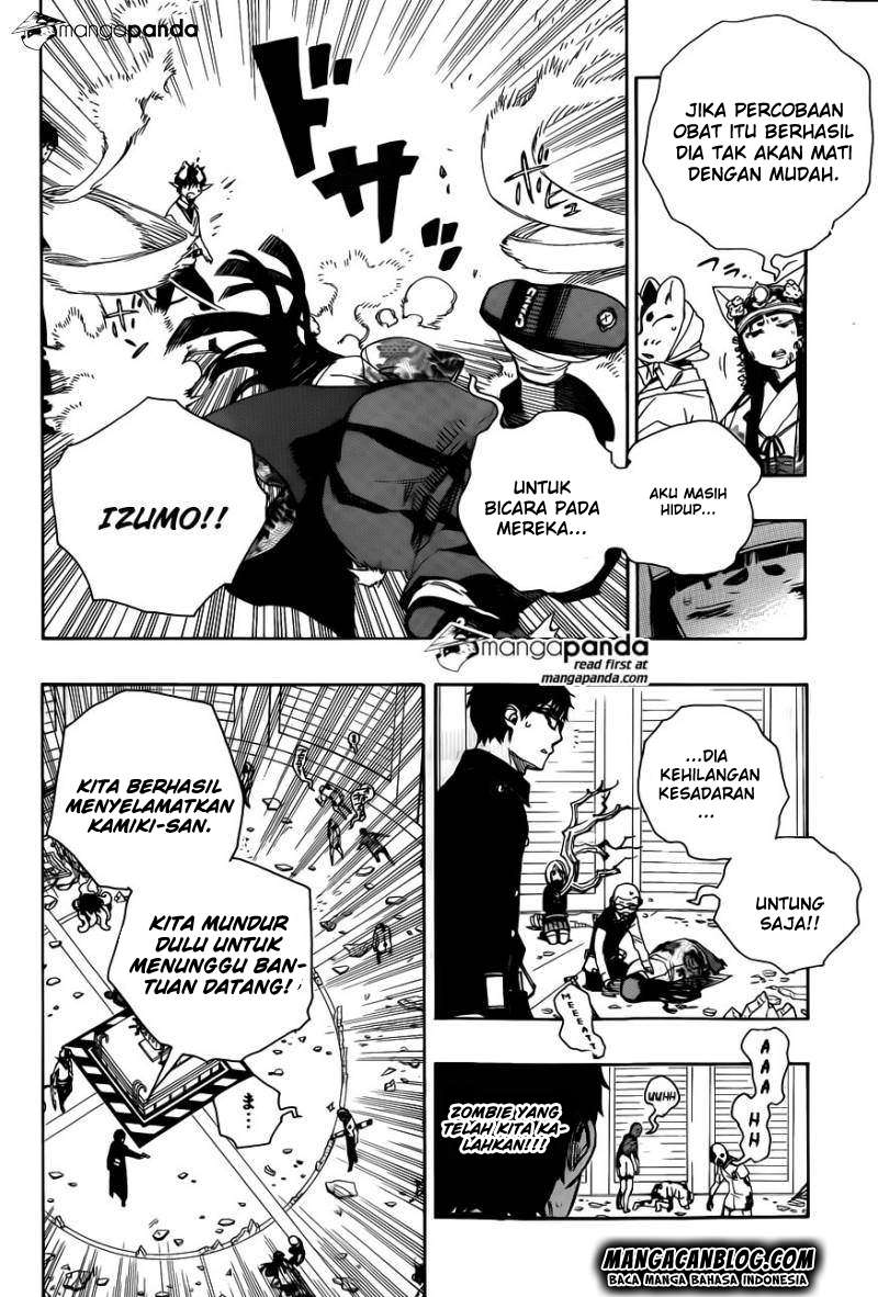 Ao no Exorcist chapter 63 halaman 6