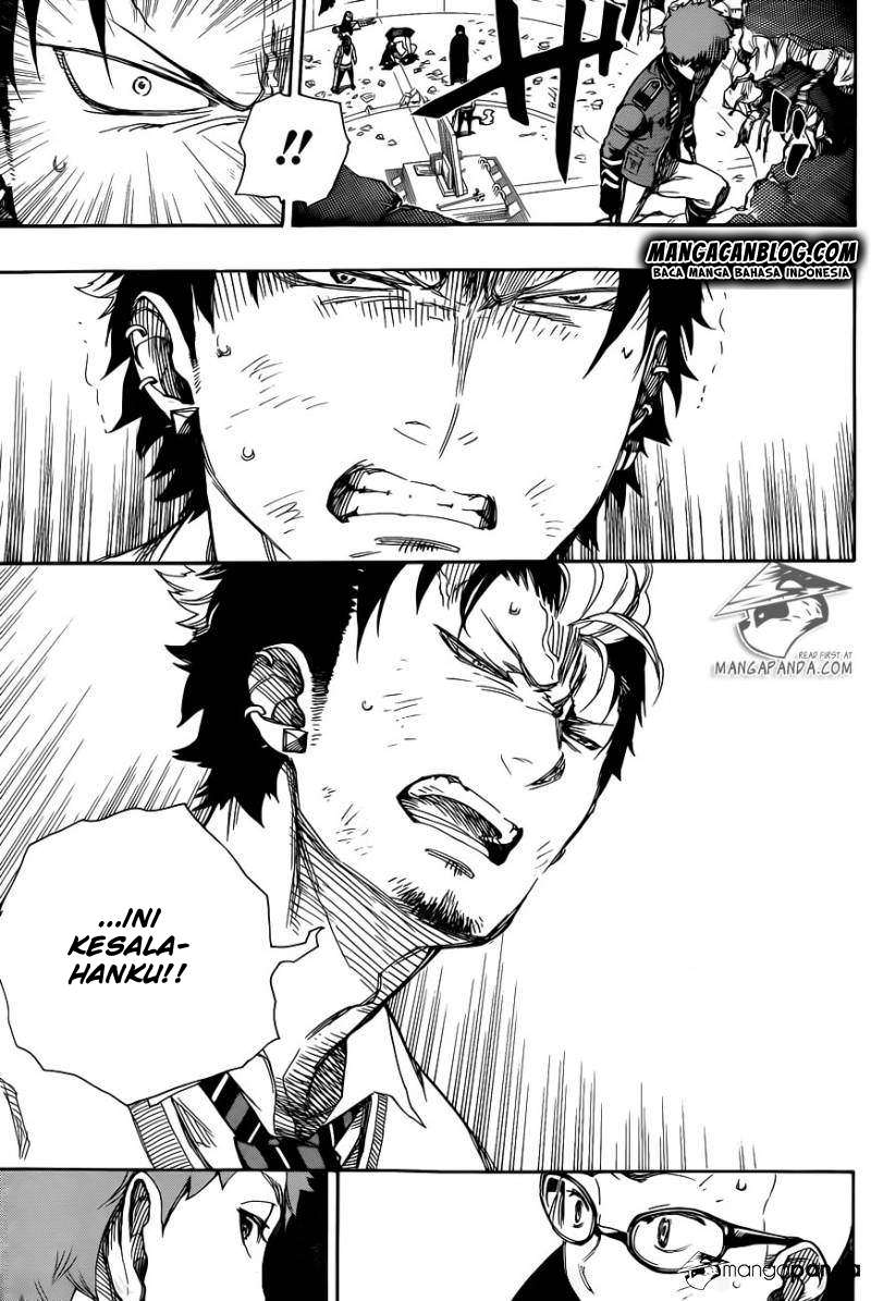 Ao no Exorcist chapter 63 halaman 9
