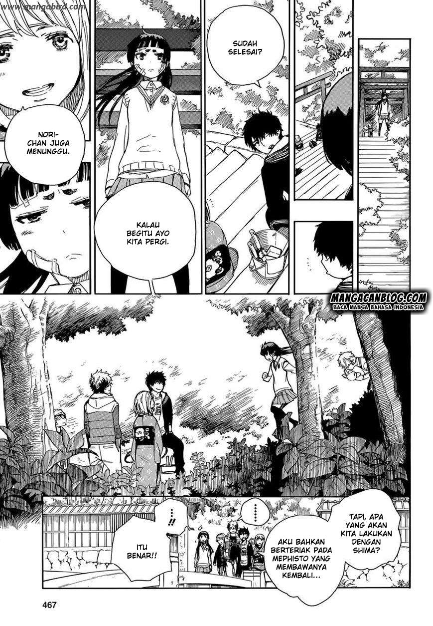 Ao no Exorcist chapter 64 halaman 7