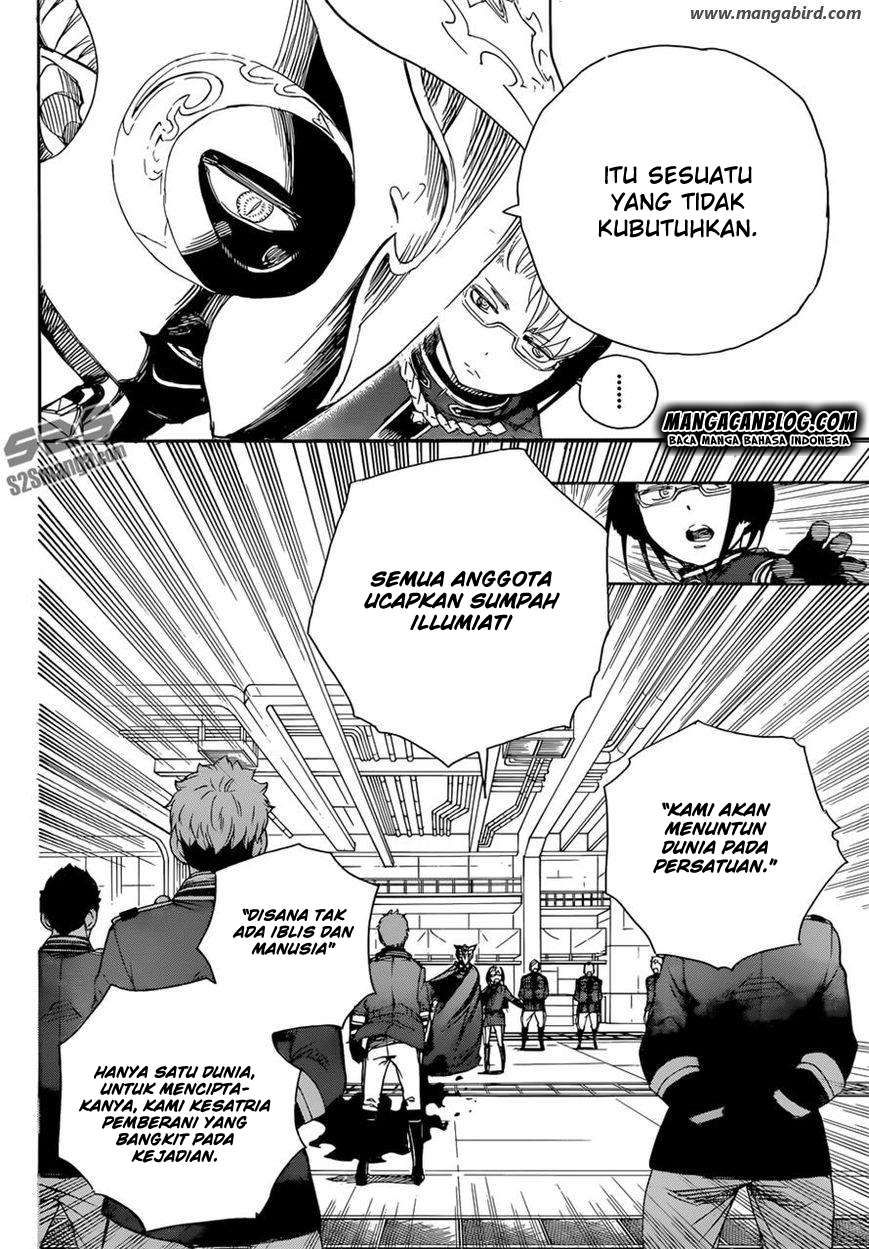 Ao no Exorcist chapter 64 halaman 22