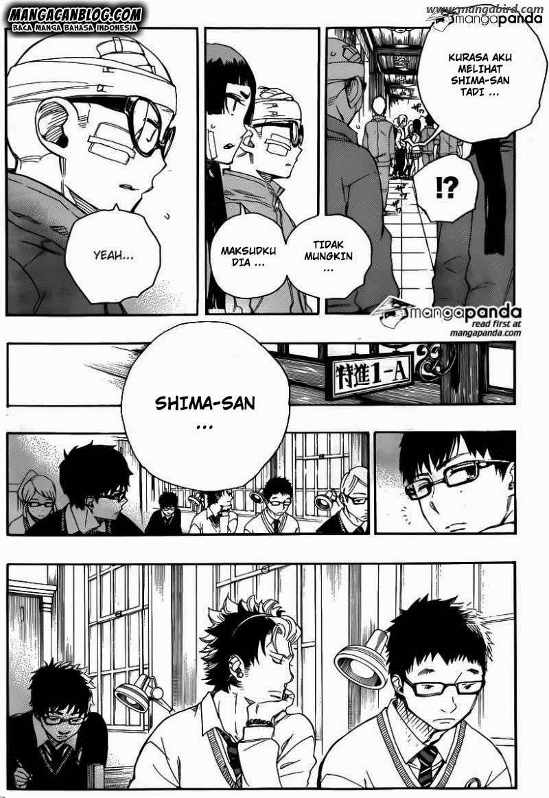 Ao no Exorcist chapter 65 halaman 6