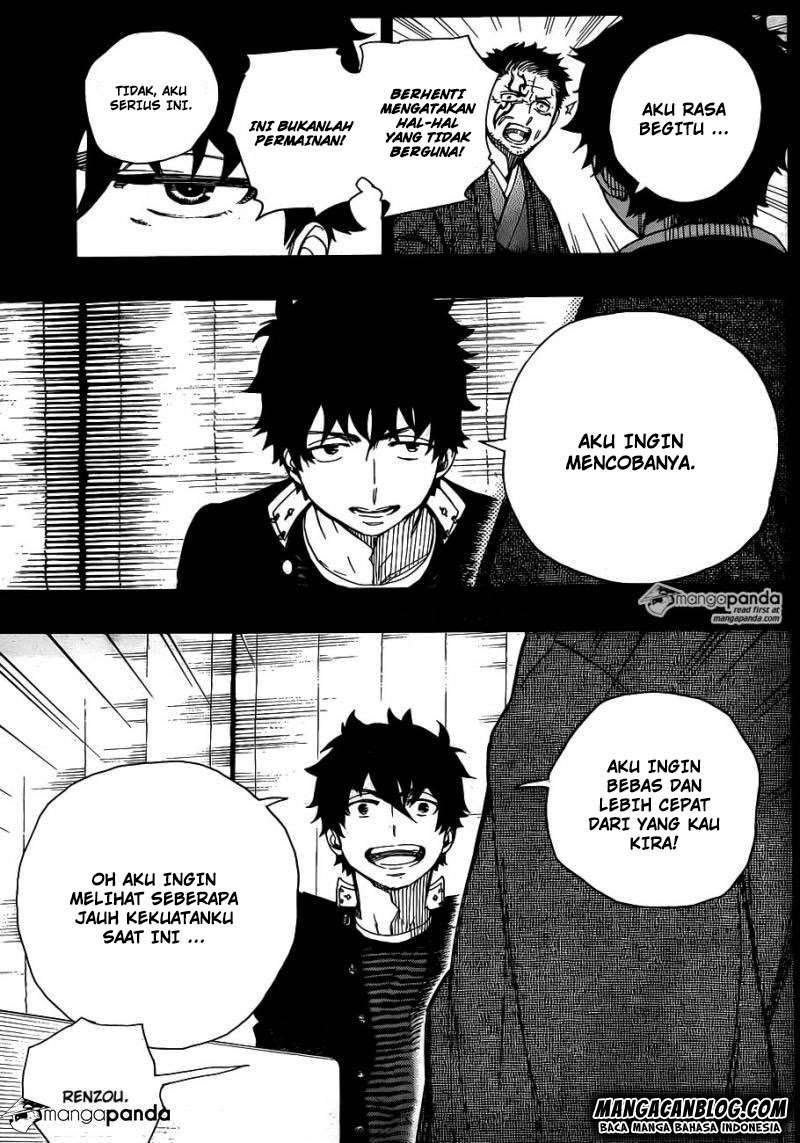 Ao no Exorcist chapter 65 halaman 15