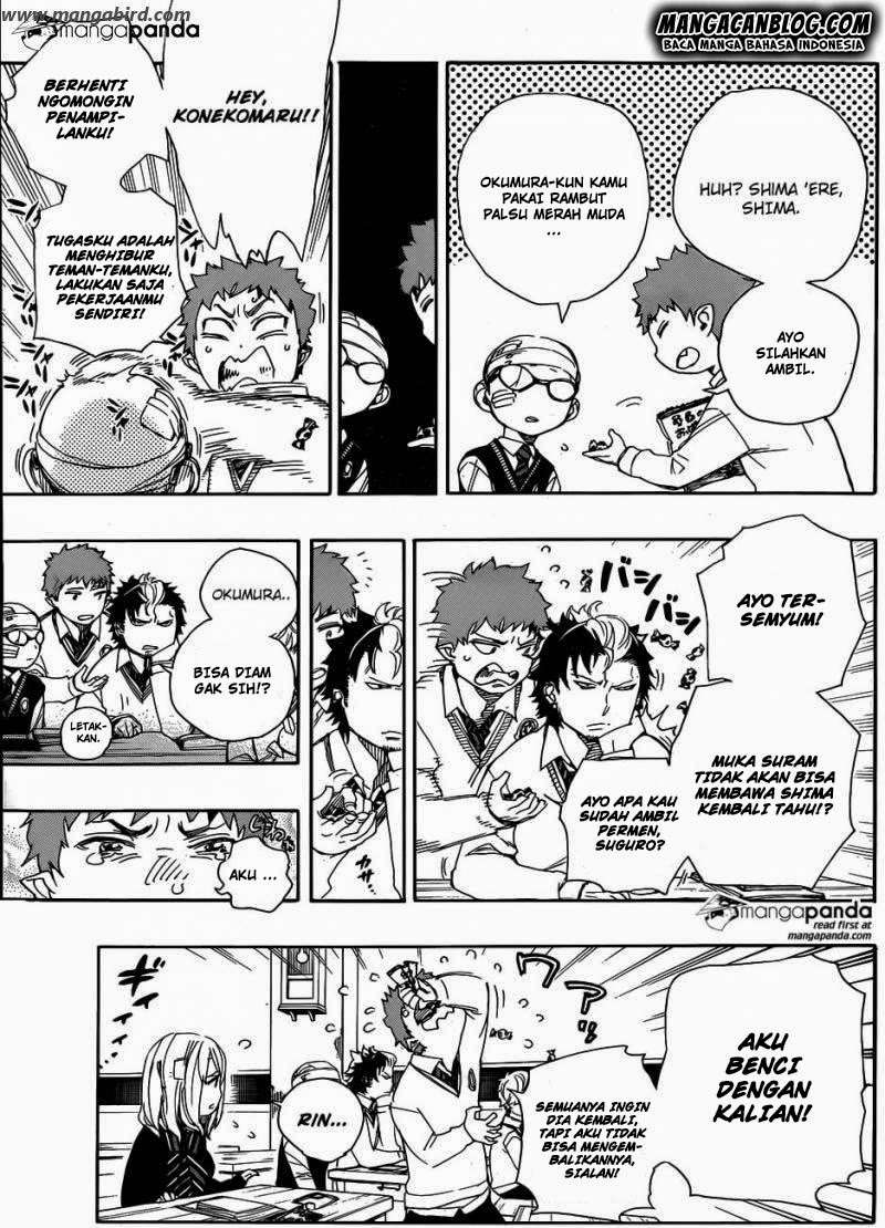 Ao no Exorcist chapter 65 halaman 19