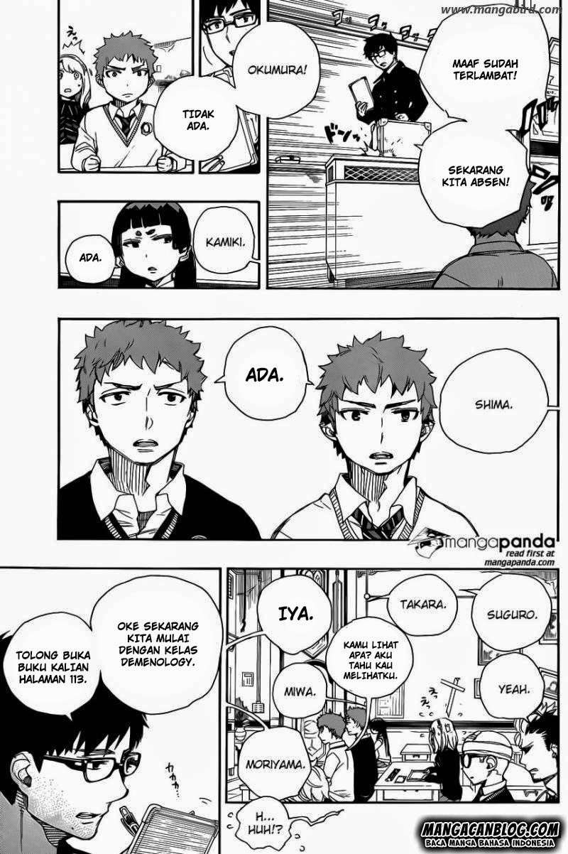 Ao no Exorcist chapter 65 halaman 21