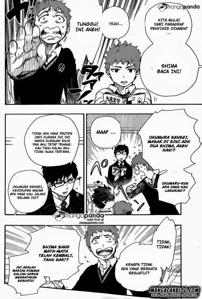 Ao no Exorcist chapter 65 halaman 22