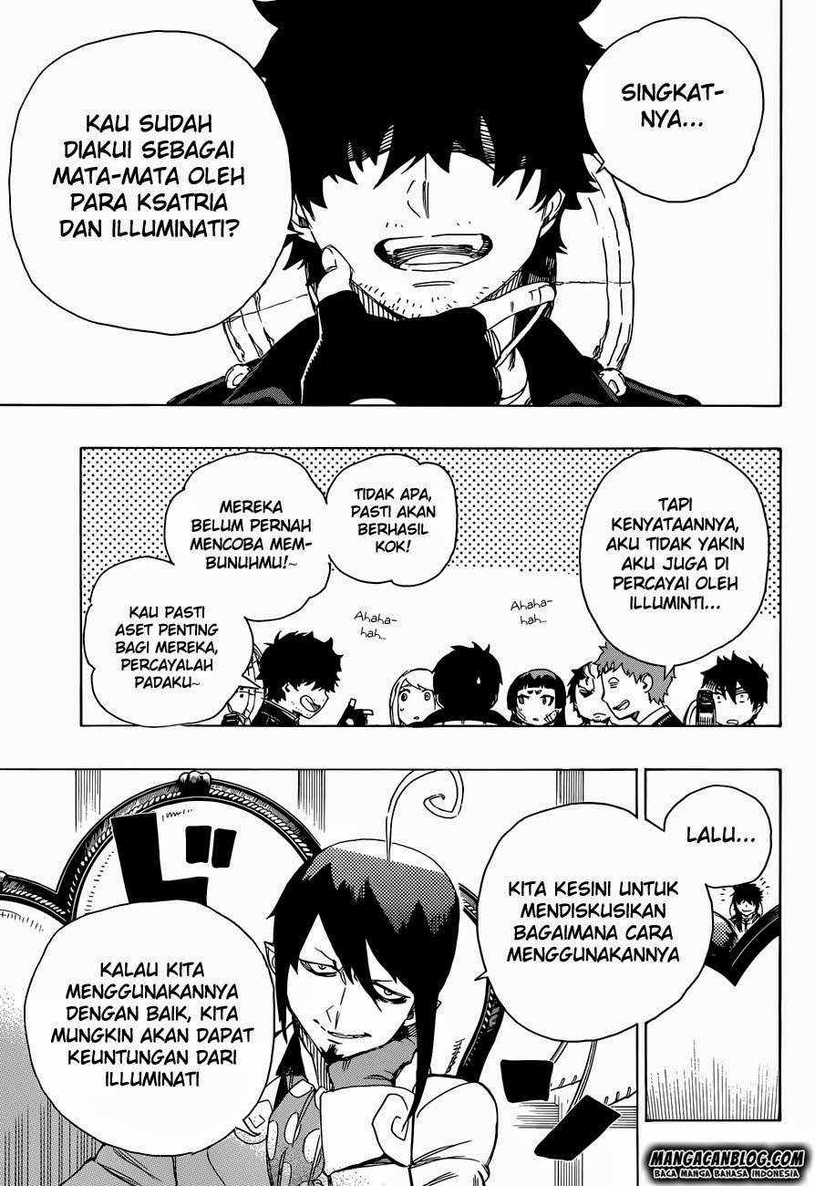 Ao no Exorcist Bab 66 halaman 12