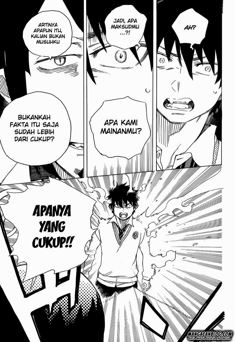 Ao no Exorcist Bab 66 halaman 22