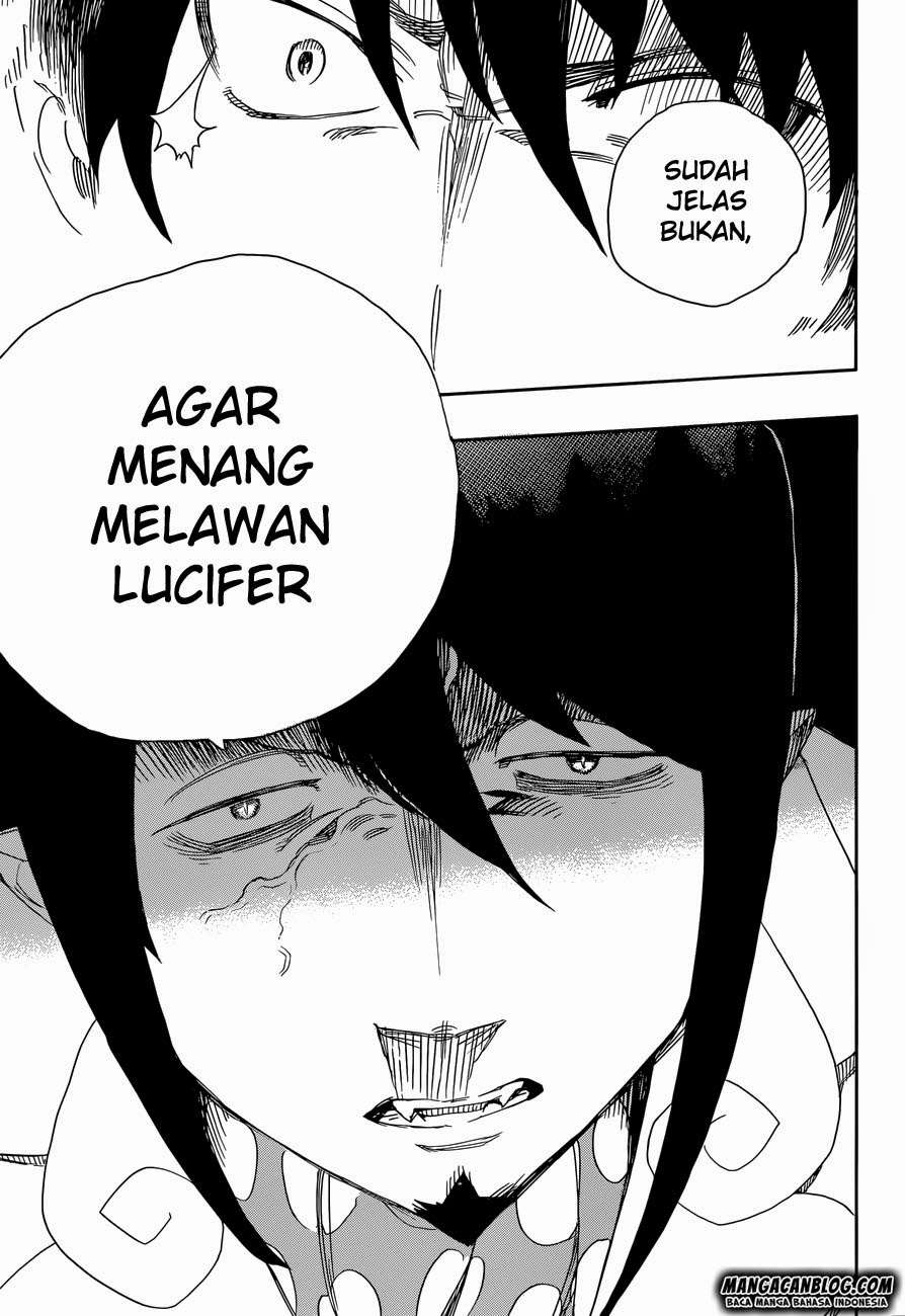 Ao no Exorcist Bab 66 halaman 24