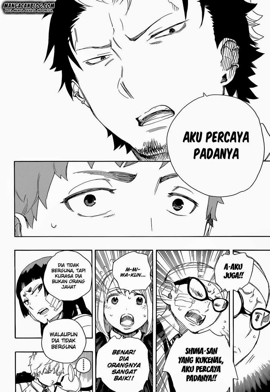 Ao no Exorcist Bab 66 halaman 28