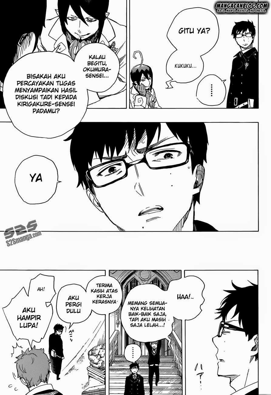 Ao no Exorcist Bab 66 halaman 33
