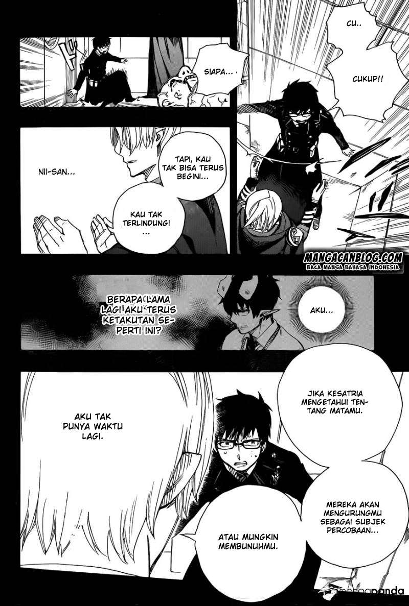 Ao no Exorcist chapter 67 halaman 16