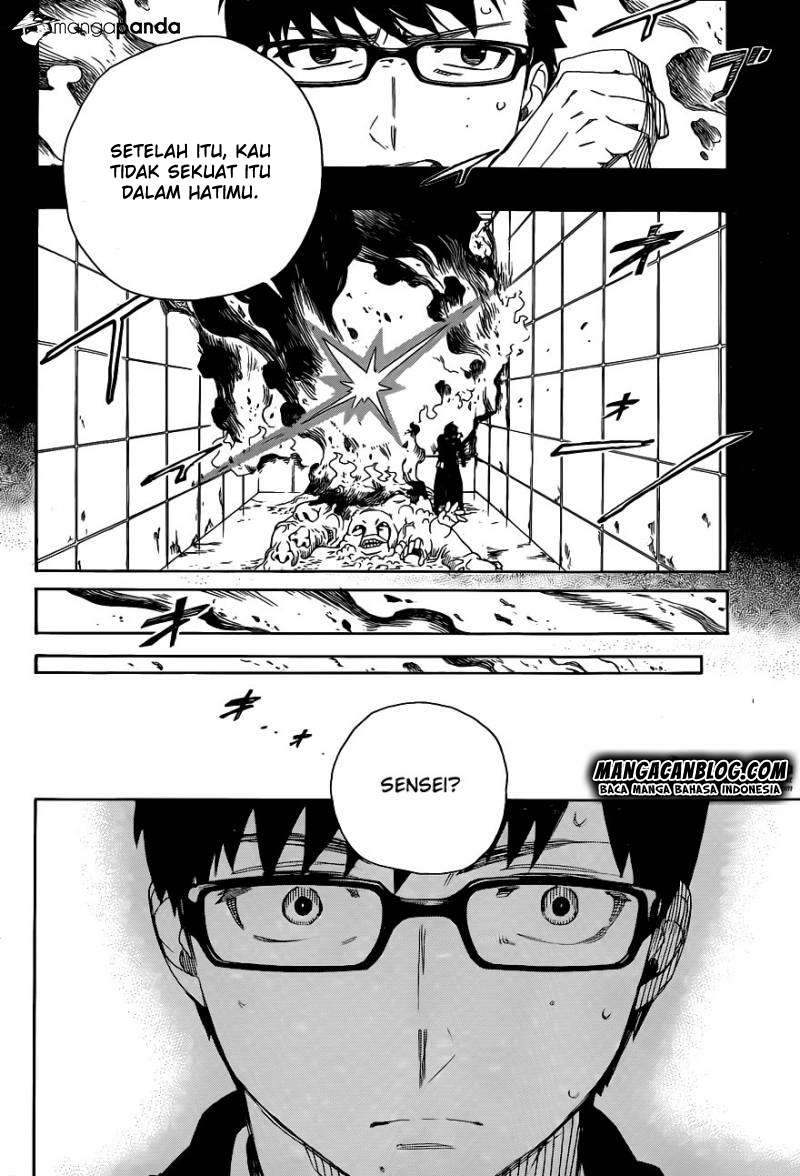 Ao no Exorcist chapter 67 halaman 22
