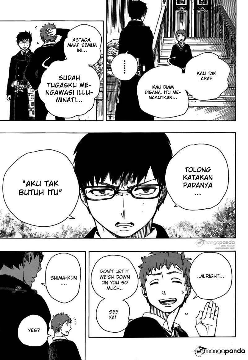 Ao no Exorcist chapter 67 halaman 23