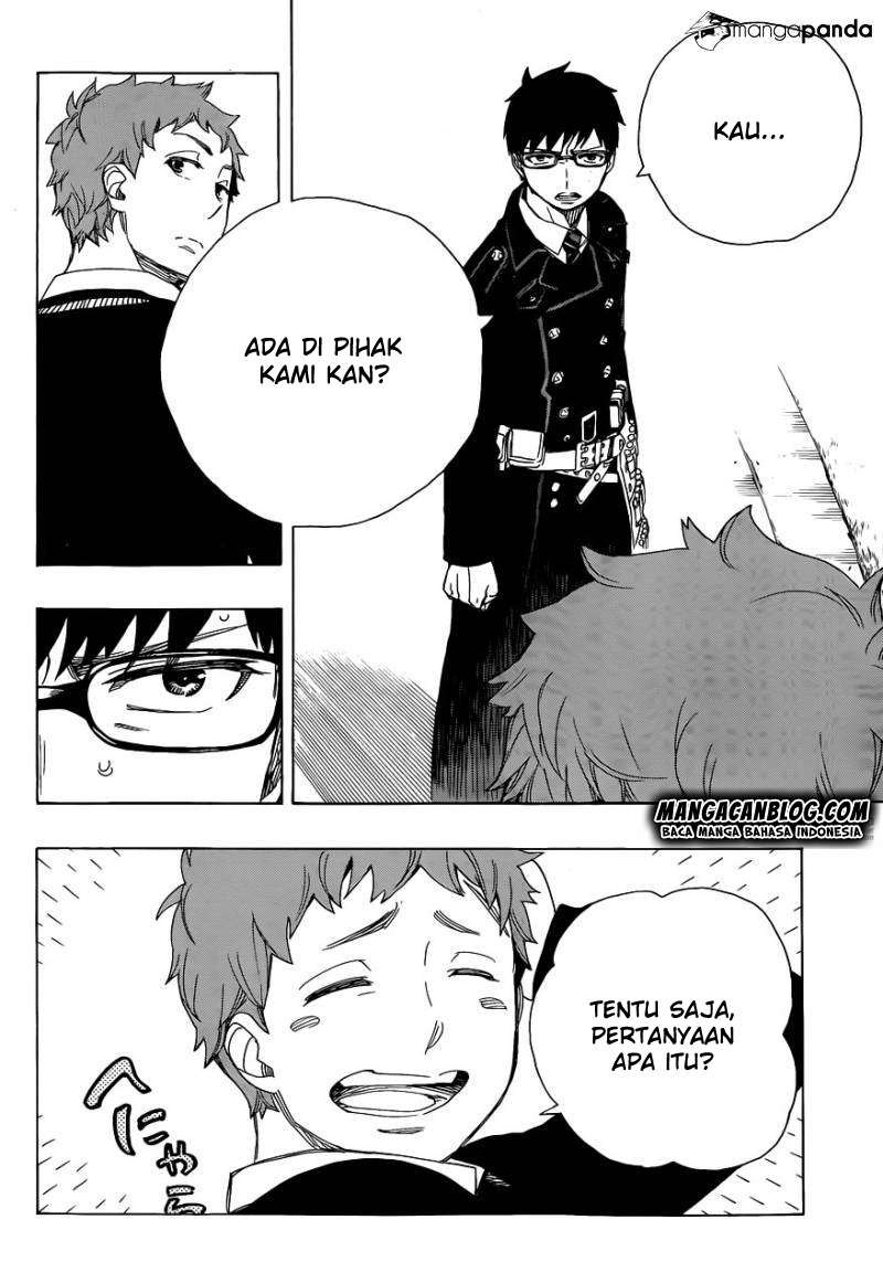 Ao no Exorcist chapter 67 halaman 24