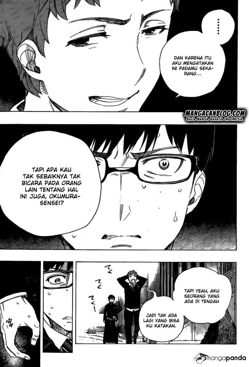 Ao no Exorcist chapter 67 halaman 25