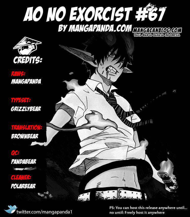 Ao no Exorcist chapter 67 halaman 36