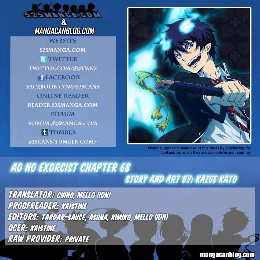 Ao no Exorcist chapter 68 halaman 2