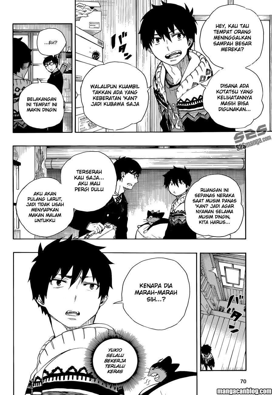Ao no Exorcist chapter 68 halaman 4