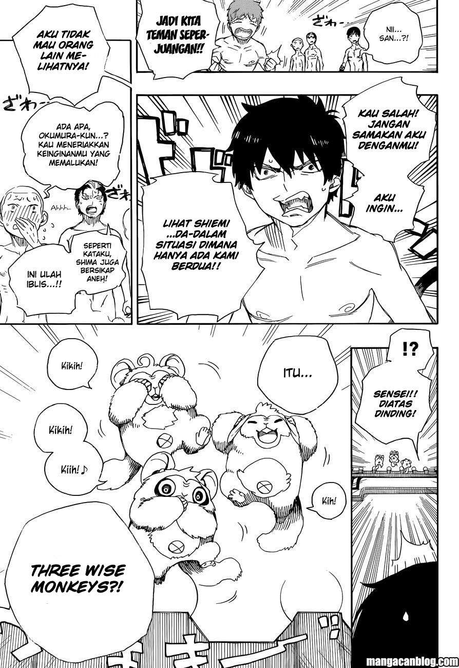 Ao no Exorcist chapter 68 halaman 27