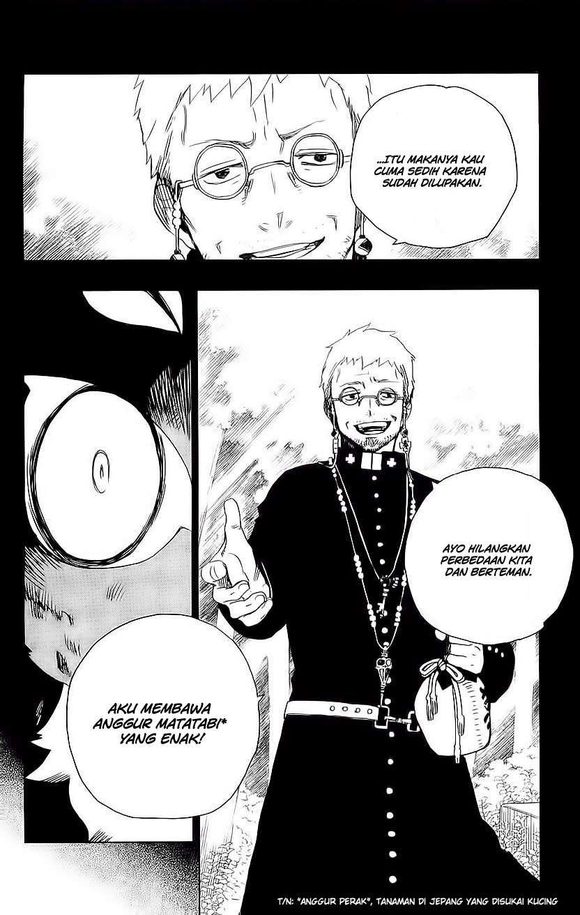 Ao no Exorcist Bab 7 halaman 1