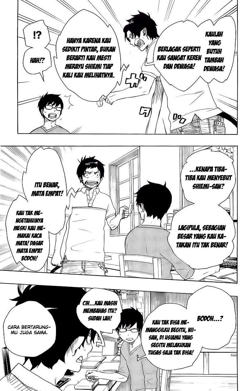 Ao no Exorcist Bab 7 halaman 17