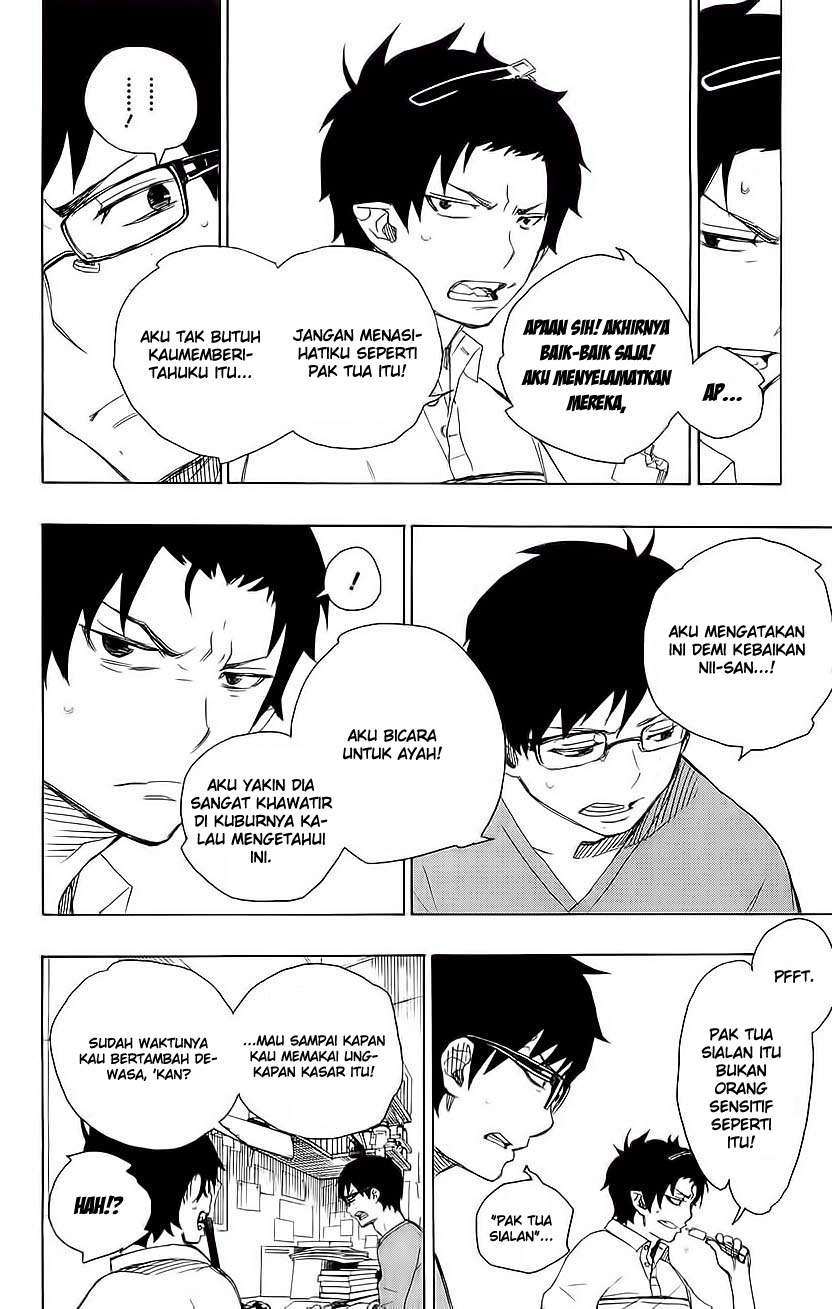 Ao no Exorcist Bab 7 halaman 21