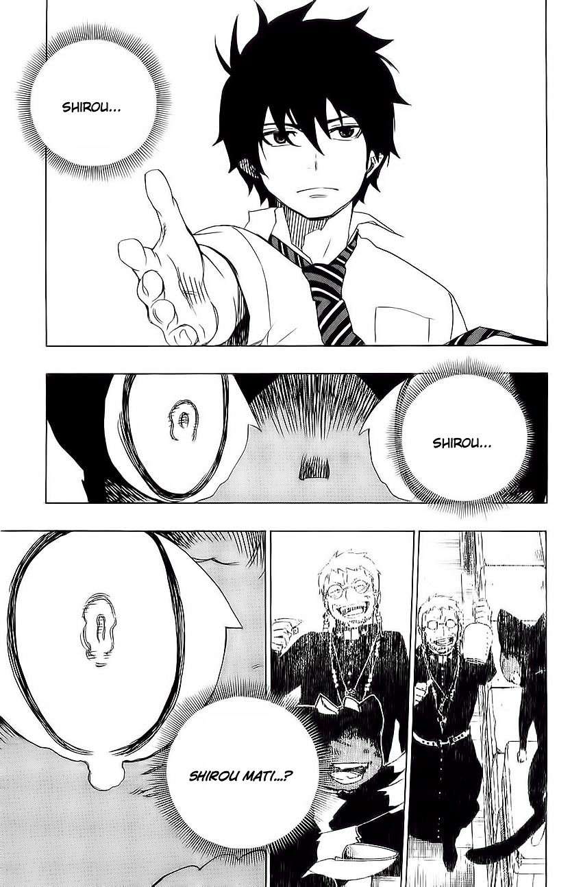 Ao no Exorcist Bab 7 halaman 27