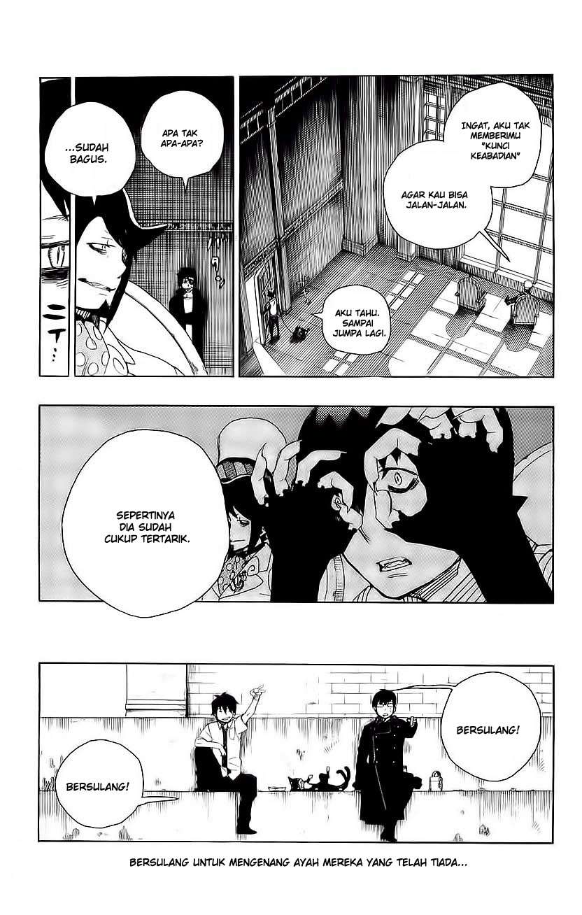 Ao no Exorcist Bab 7 halaman 28