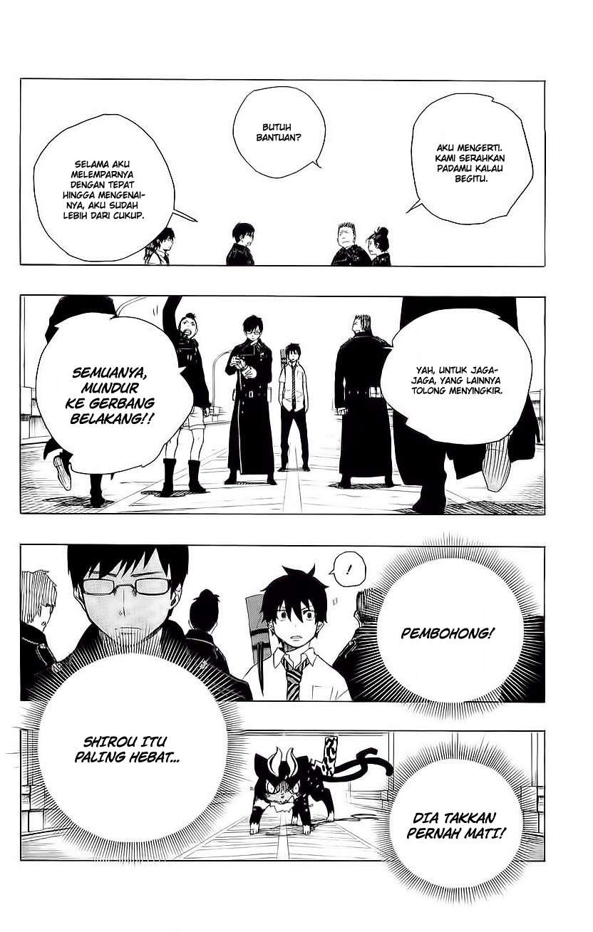 Ao no Exorcist Bab 7 halaman 30