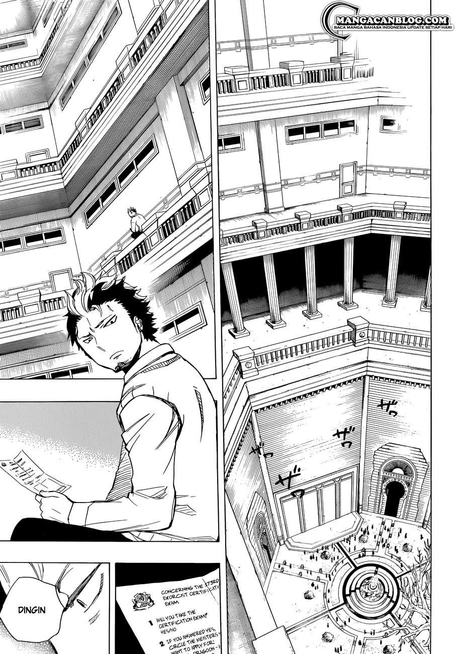 Ao no Exorcist chapter 70 halaman 5
