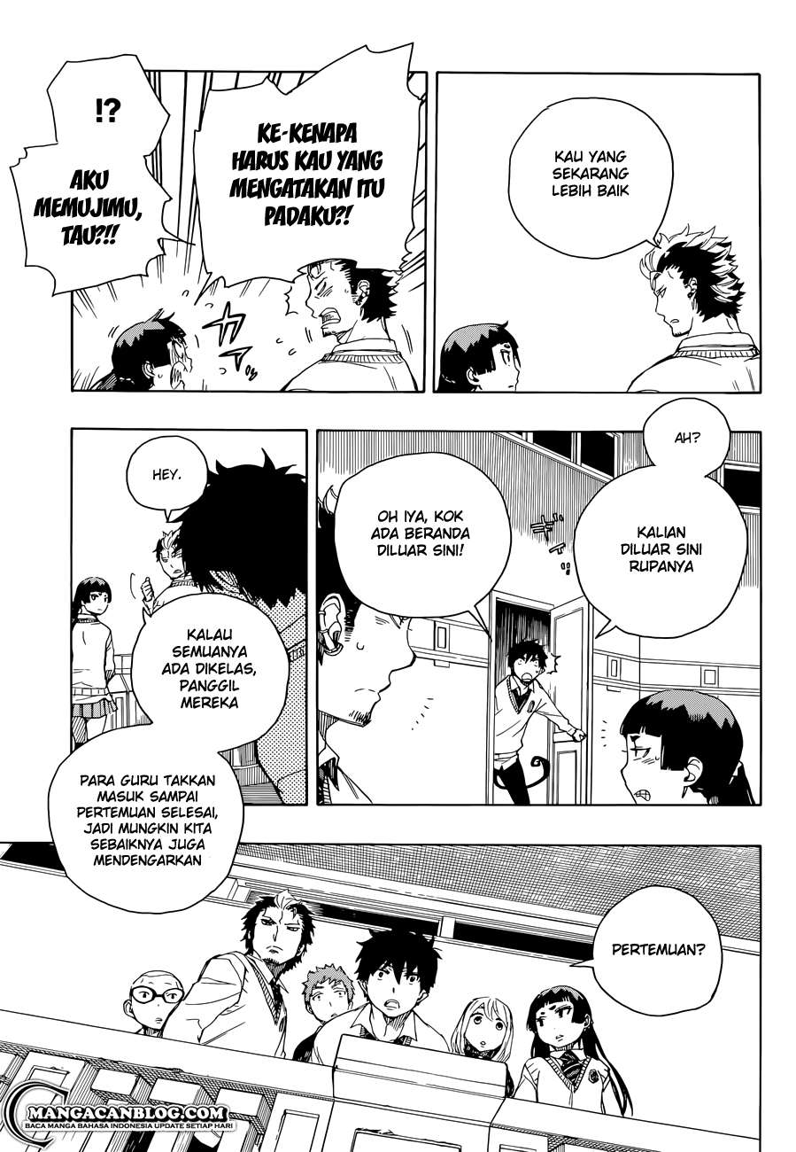 Ao no Exorcist chapter 70 halaman 9