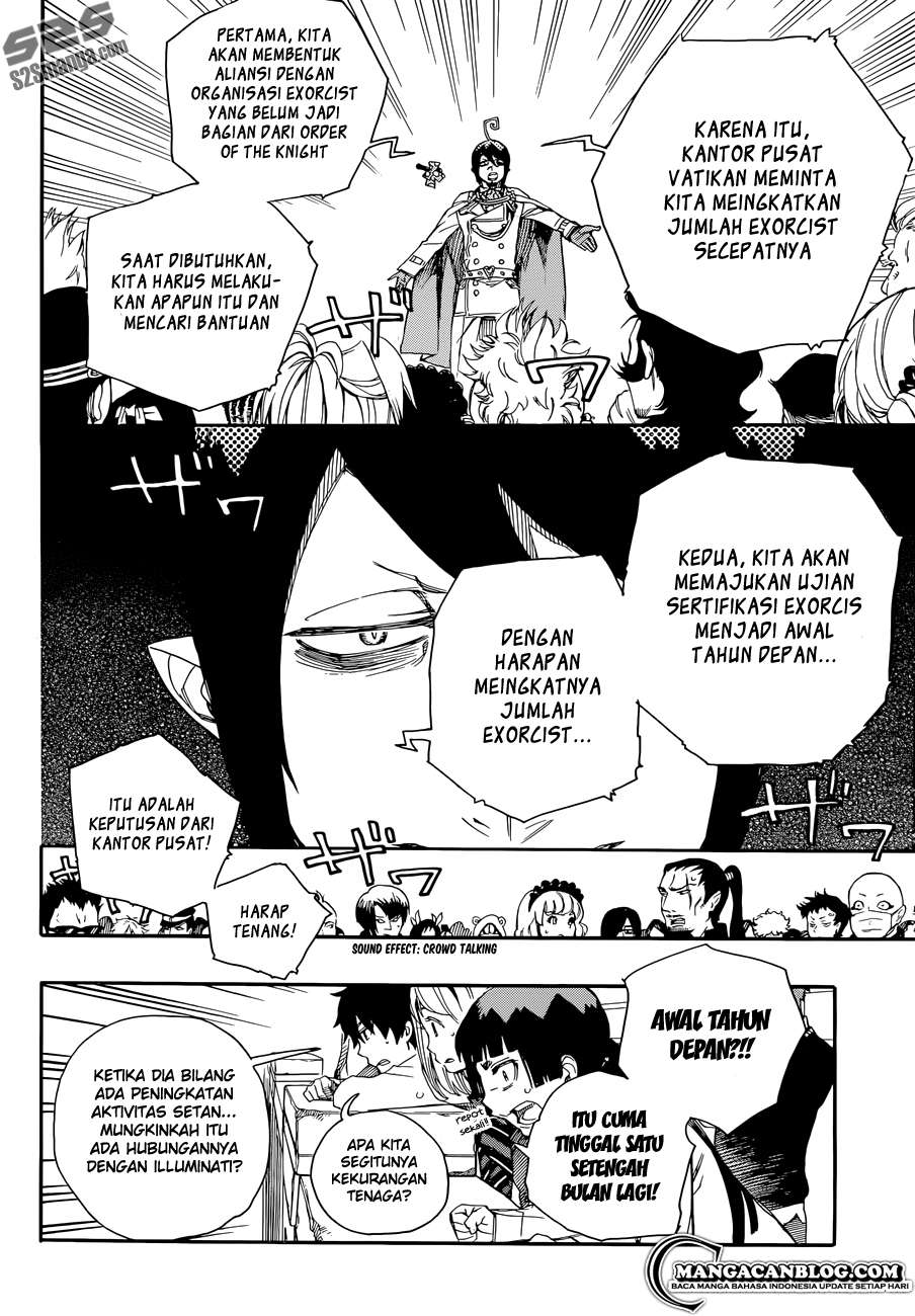 Ao no Exorcist chapter 70 halaman 12