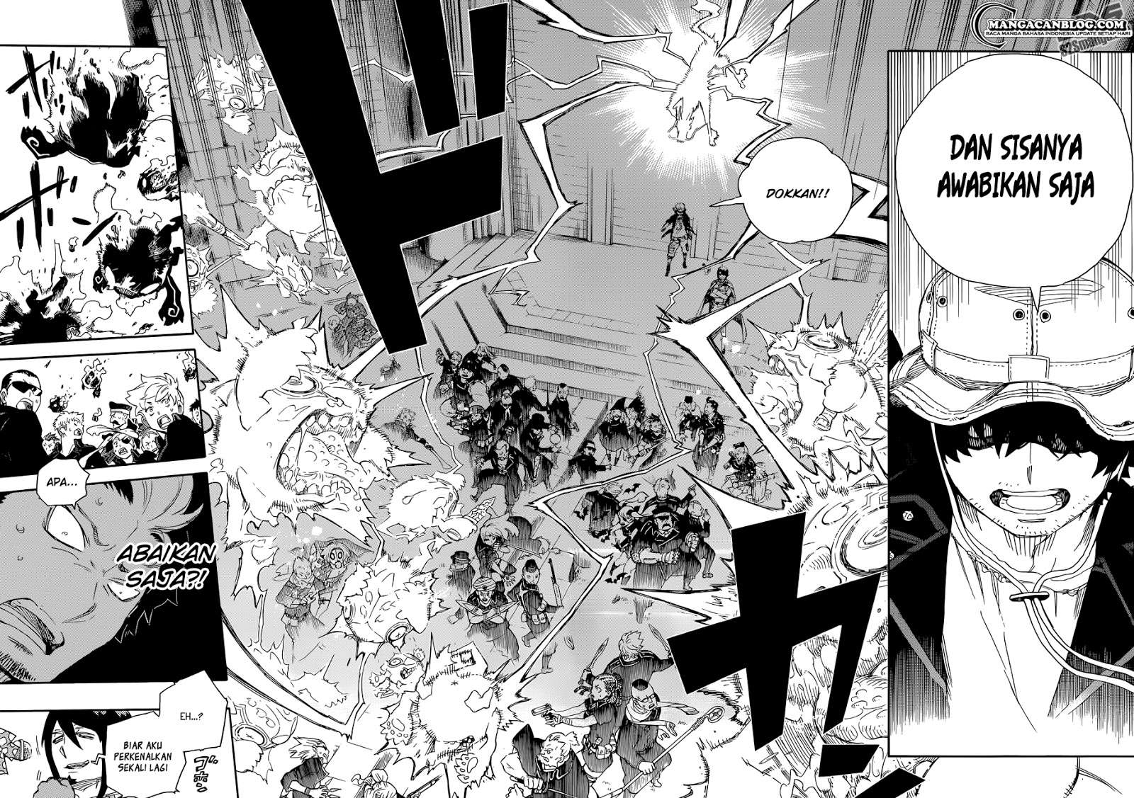 Ao no Exorcist chapter 70 halaman 16