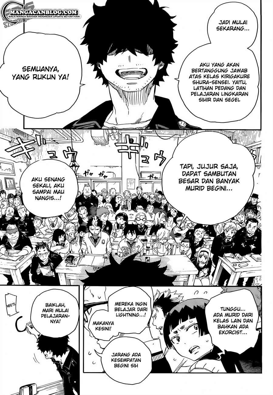 Ao no Exorcist chapter 70 halaman 18