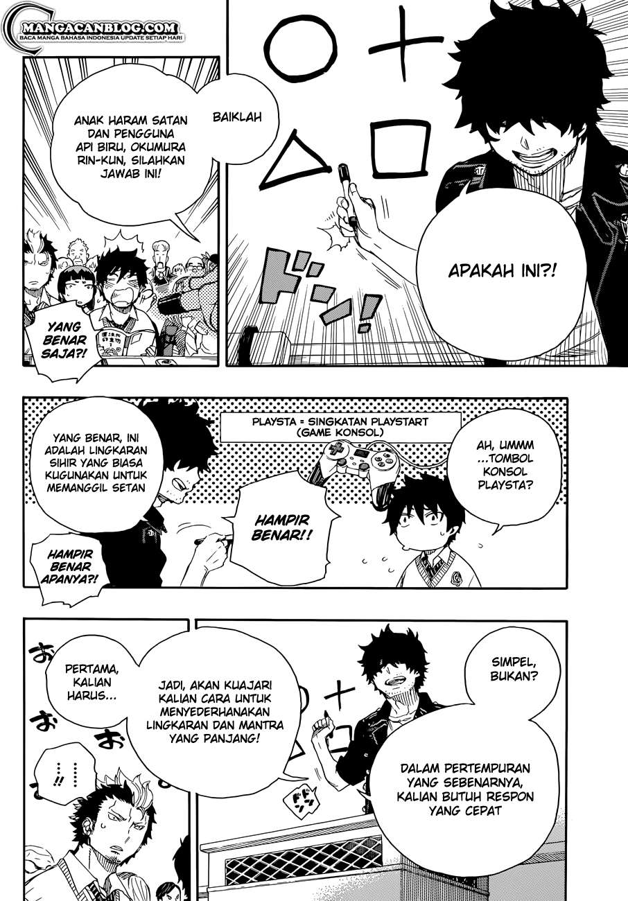 Ao no Exorcist chapter 70 halaman 19