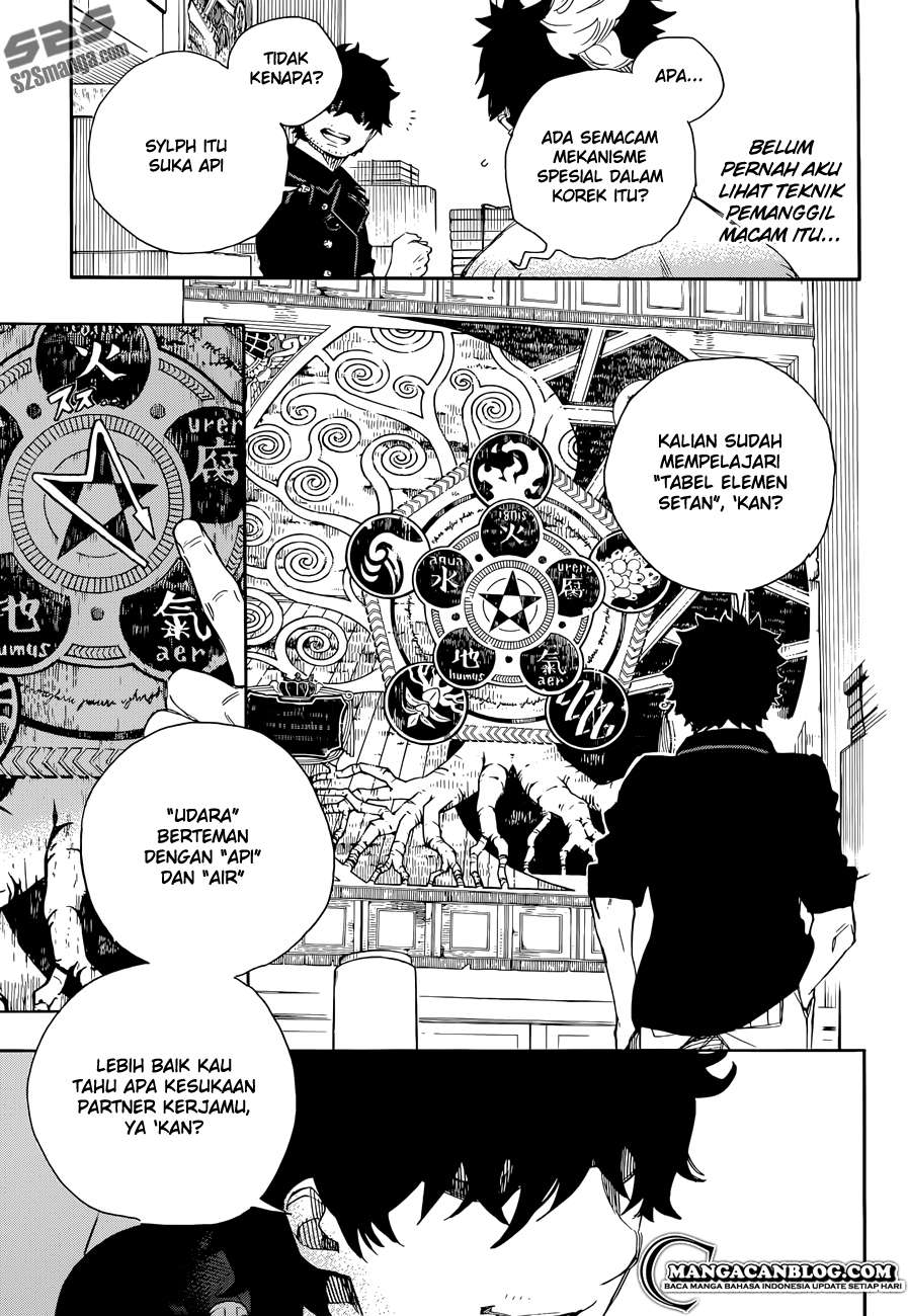 Ao no Exorcist chapter 70 halaman 24