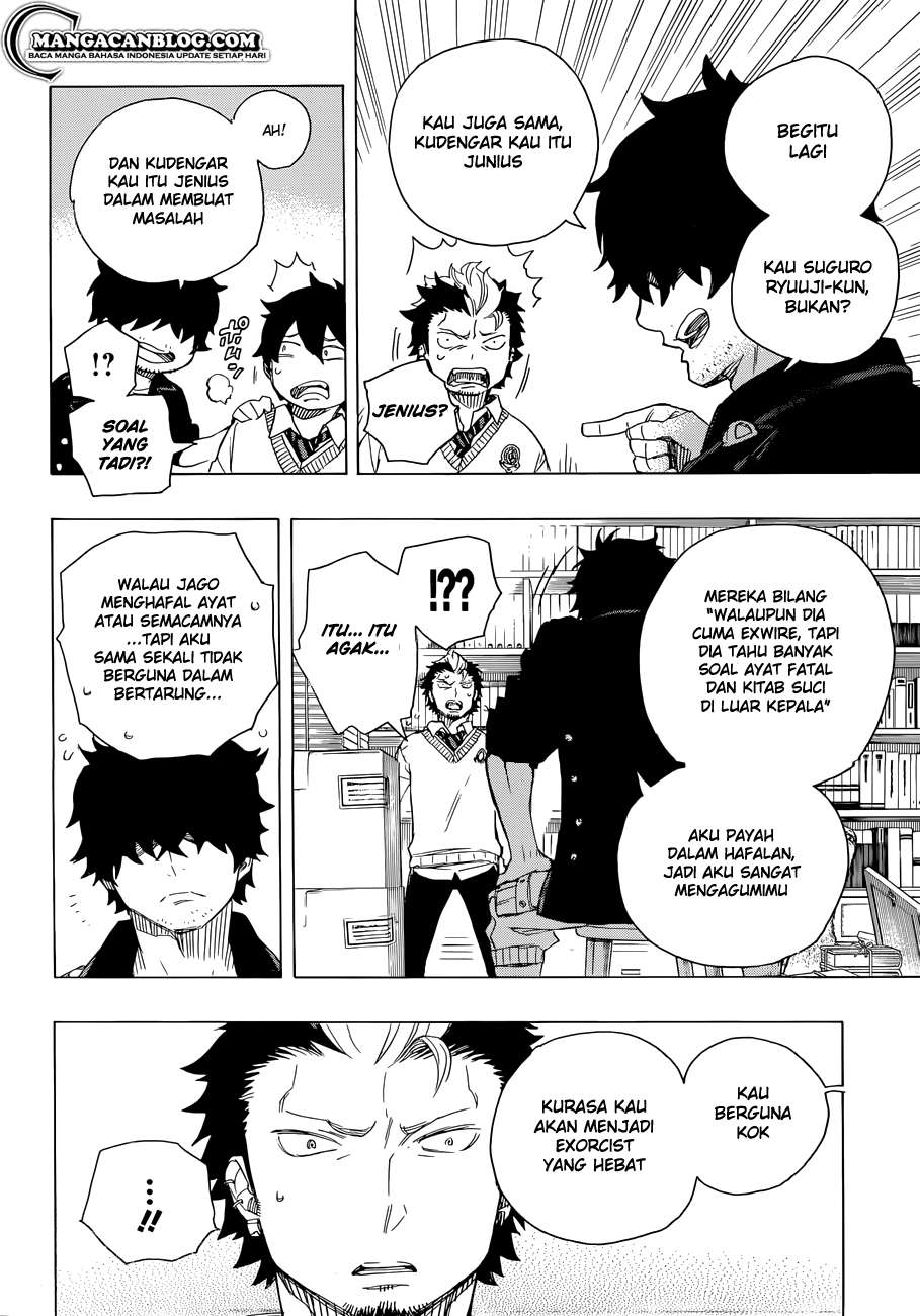 Ao no Exorcist chapter 70 halaman 27