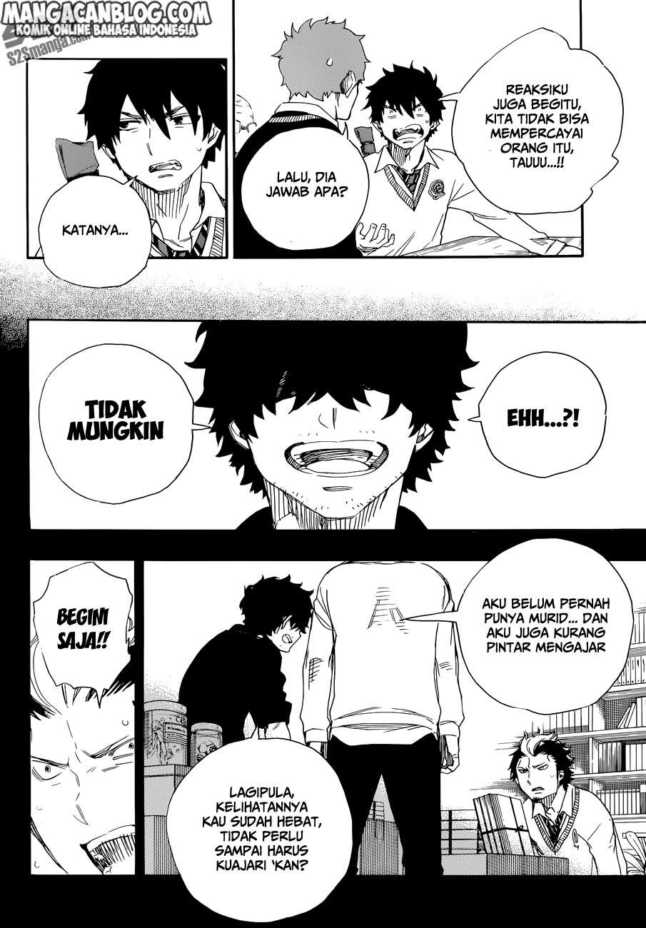Ao no Exorcist chapter 71 halaman 9