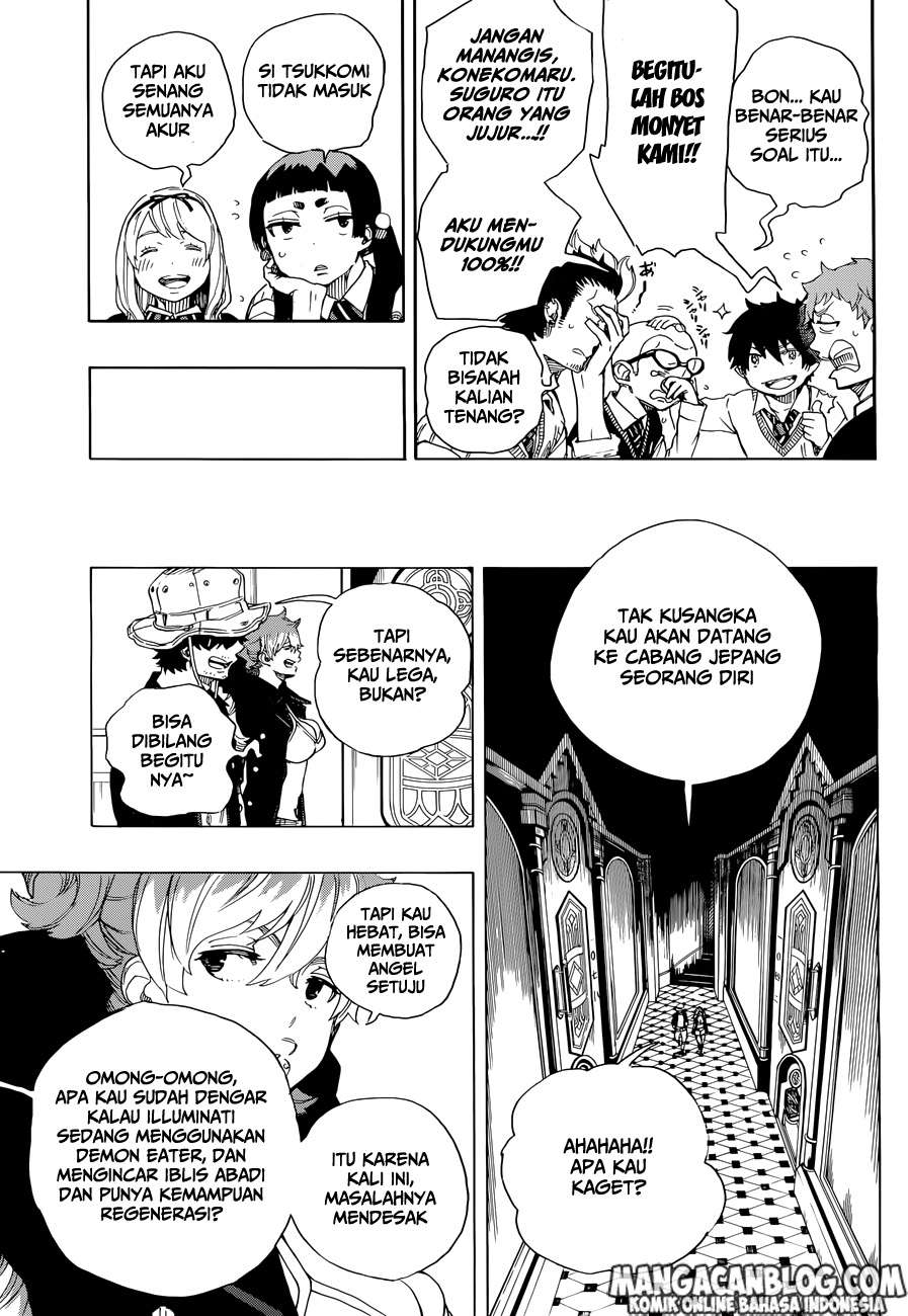 Ao no Exorcist chapter 71 halaman 14