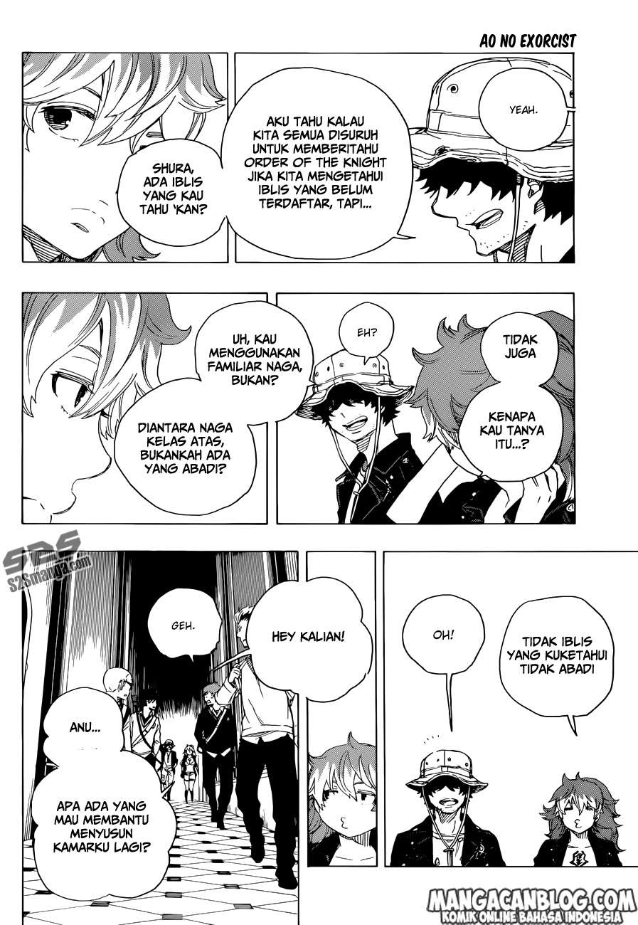 Ao no Exorcist chapter 71 halaman 15