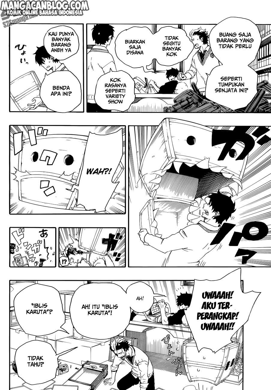 Ao no Exorcist chapter 71 halaman 17