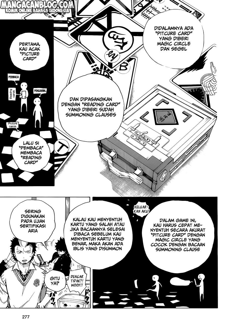 Ao no Exorcist chapter 71 halaman 18