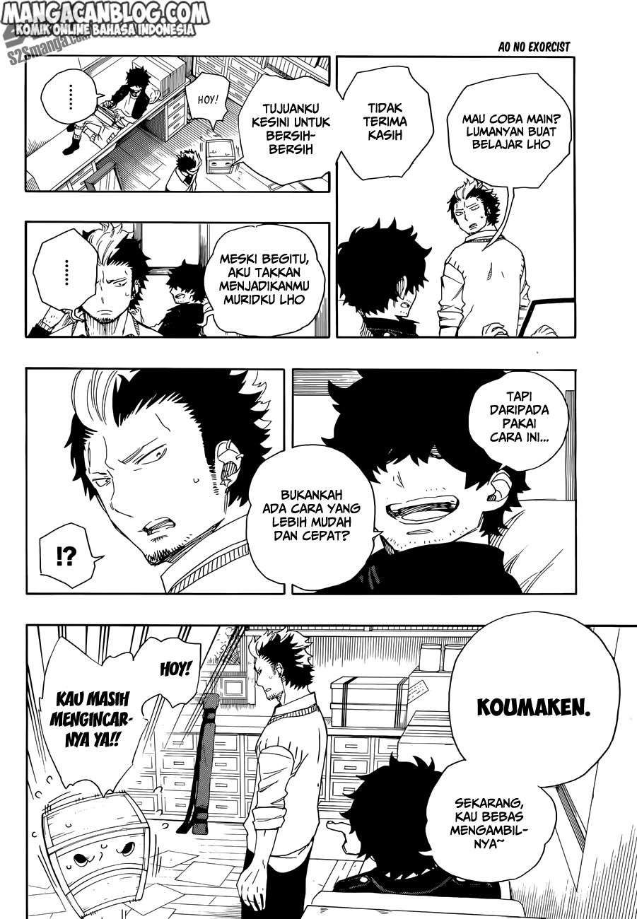 Ao no Exorcist chapter 71 halaman 19