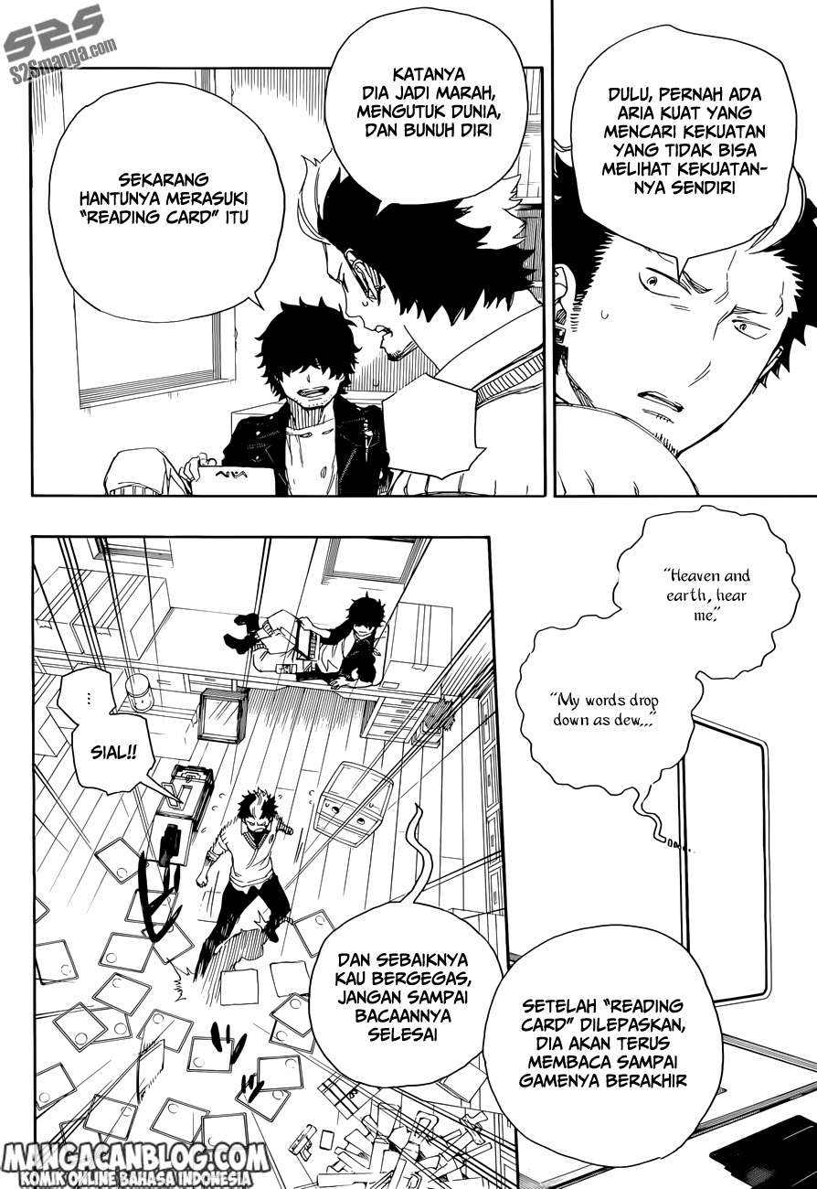 Ao no Exorcist chapter 71 halaman 21