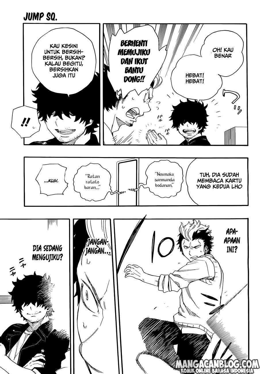 Ao no Exorcist chapter 71 halaman 22