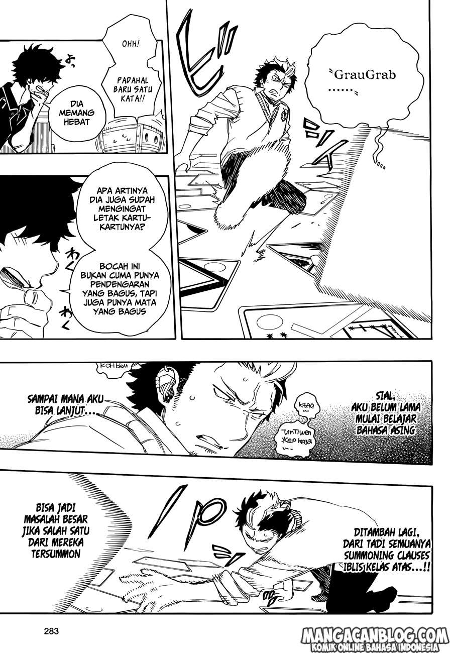 Ao no Exorcist chapter 71 halaman 24