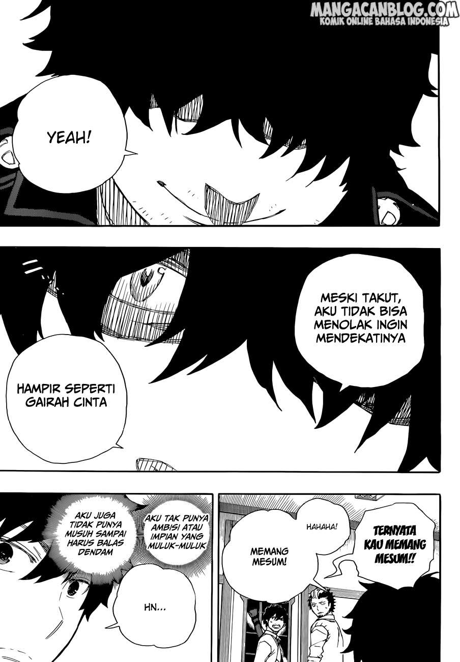 Ao no Exorcist chapter 71 halaman 34