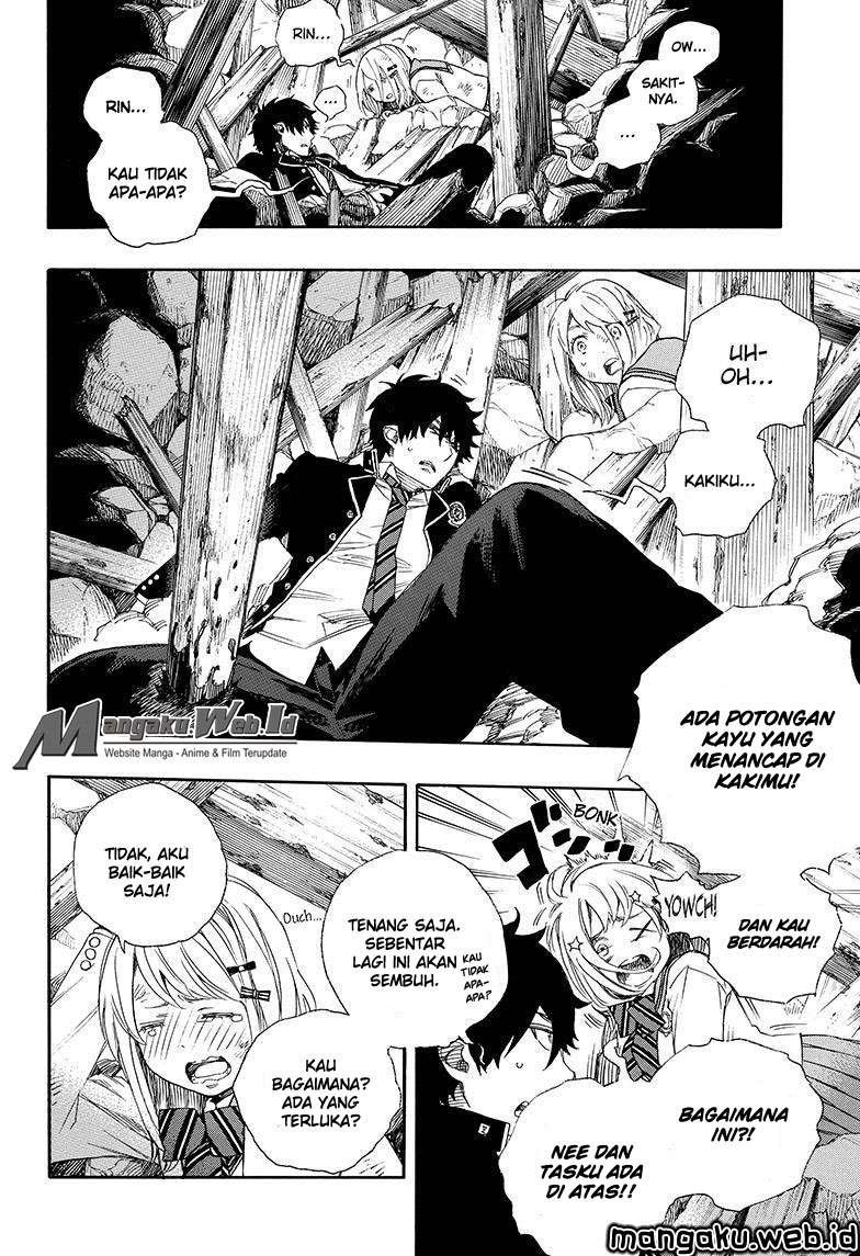 Ao no Exorcist Bab 73 halaman 18