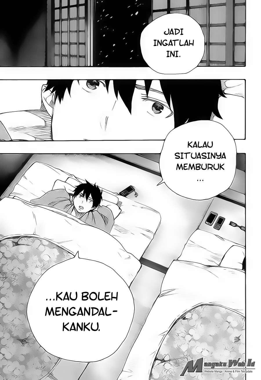 Ao no Exorcist chapter 74 halaman 28